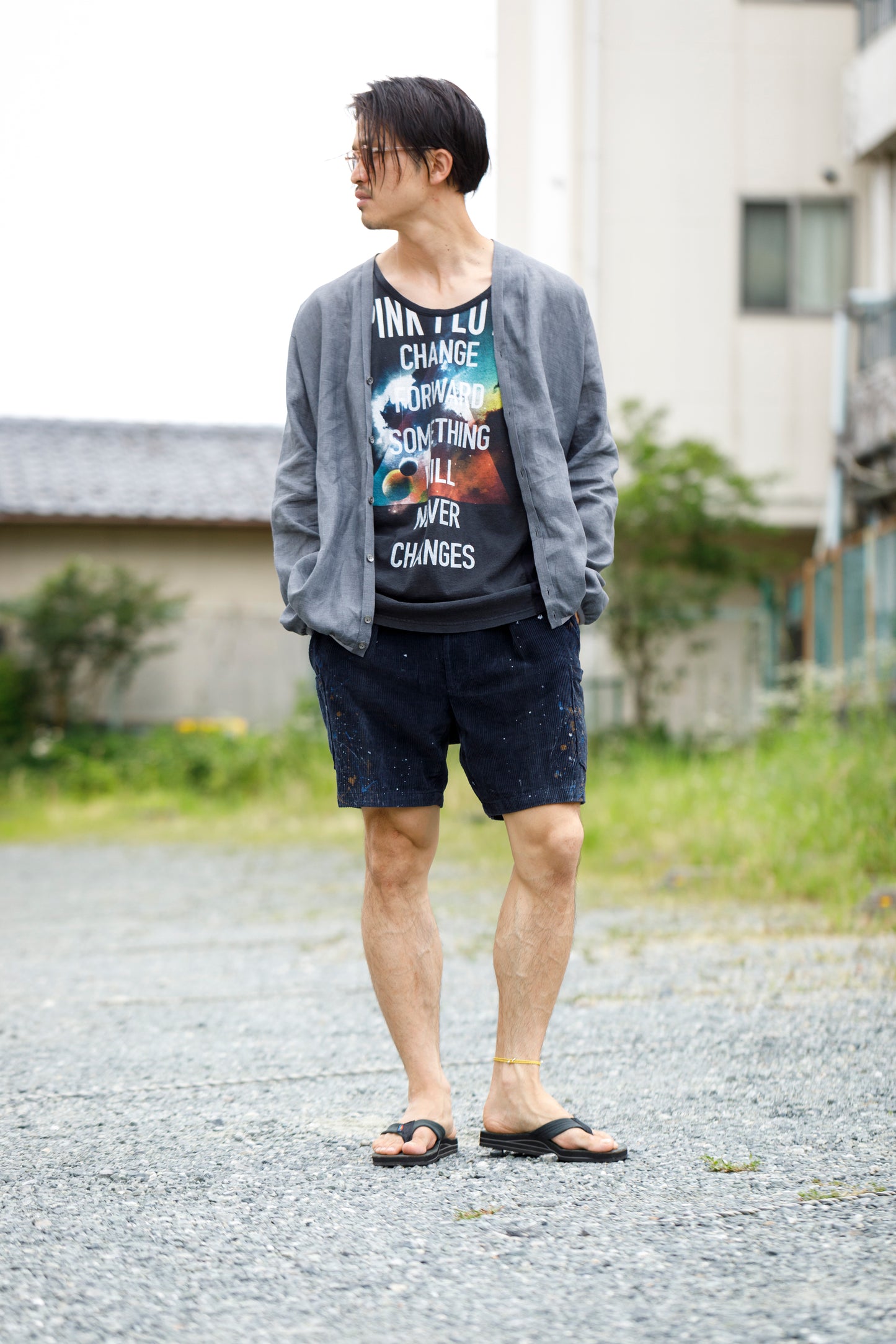 CHANGES CH4046 Remake corduroy Shorts Type B