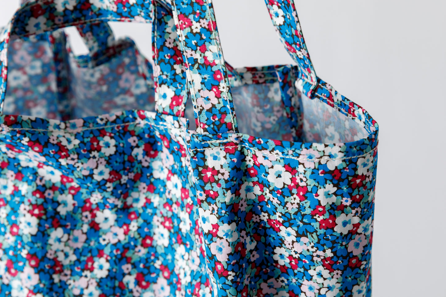 AMIACALVA F130 Eazy bag (M) - Floral Blue