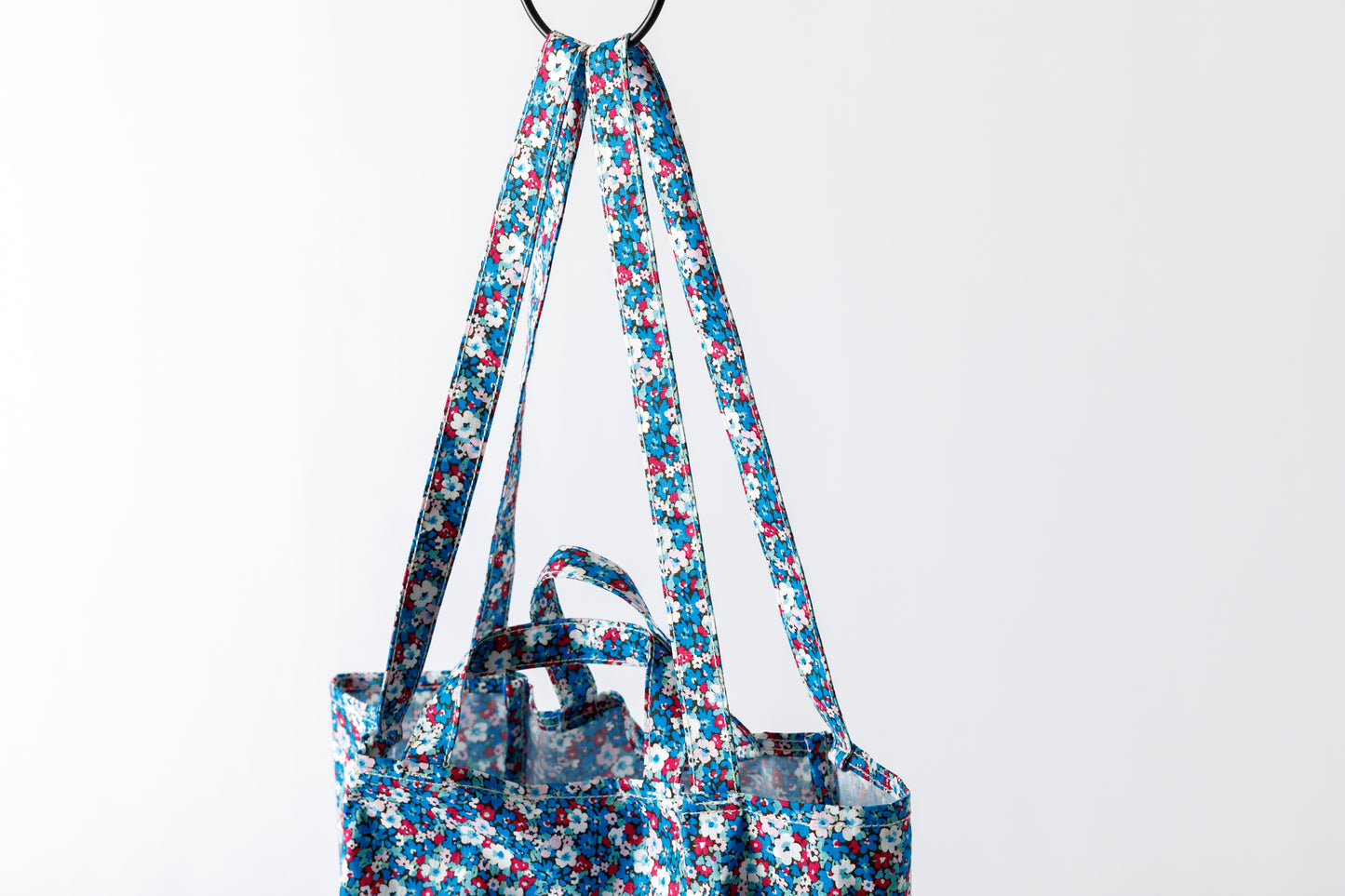 AMIACALVA F130 Eazy bag (M) - Floral Blue