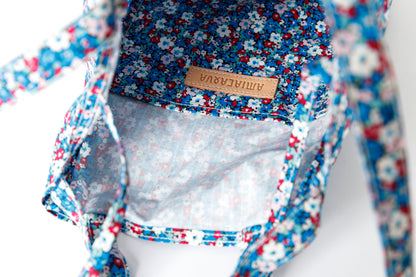 AMIACALVA F130 Eazy bag (M) - Floral Blue