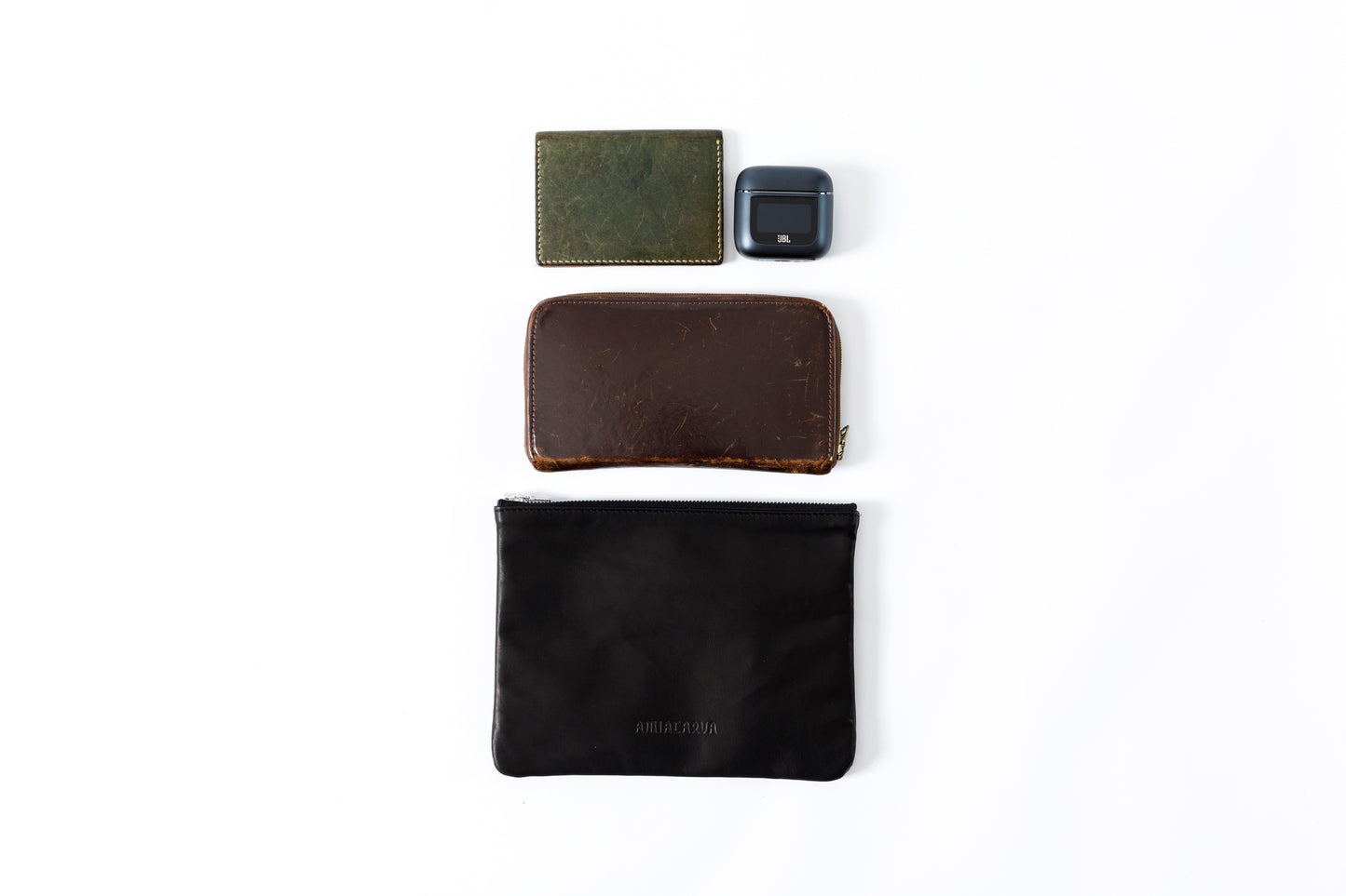 AMIACALVA AK052 Sandwich Leather Eazy Wallet - L