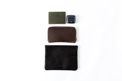 AMIACALVA AK052 Sandwich Leather Eazy Wallet - L