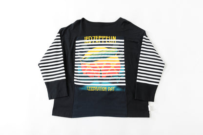 CHANGES CH1055 Remake Border Long Sleeve T - Black Type B