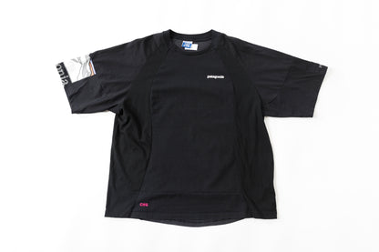 CHANGES CH1070 Remake Raglan sleeve T - Black