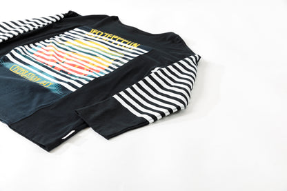 CHANGES CH1055 Remake Border Long Sleeve T - Black Type B