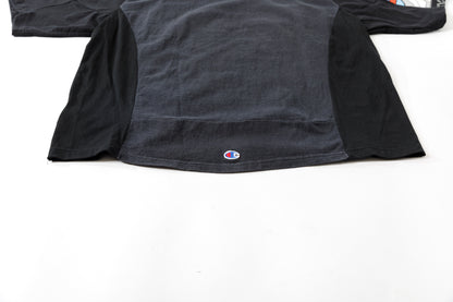 CHANGES CH1070 Remake Raglan sleeve T - Black