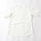 山内 yc55-241 / 強撚フリーカットポンチ・ショートスリーブTシャツ - White