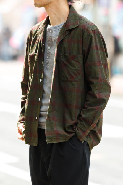 MOJITO ABSHINTH SHIRT_墨汁コーティング - Black