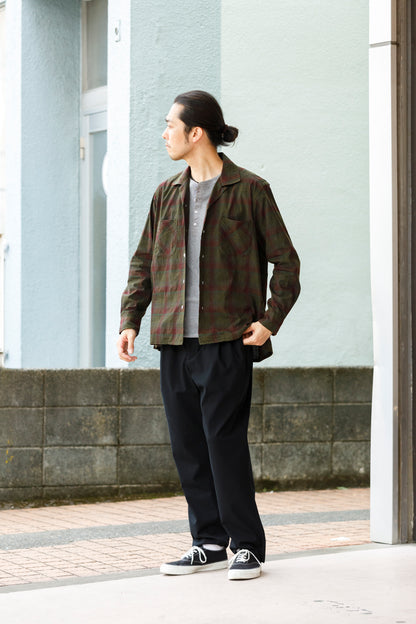 MOJITO ABSHINTH SHIRT_墨汁コーティング - Black