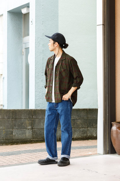 MOJITO ABSHINTH SHIRT_墨汁コーティング - Black