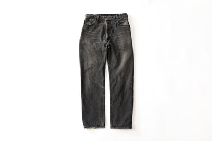 CHANGES CH4083 Remake Denim Pants - BLACK
