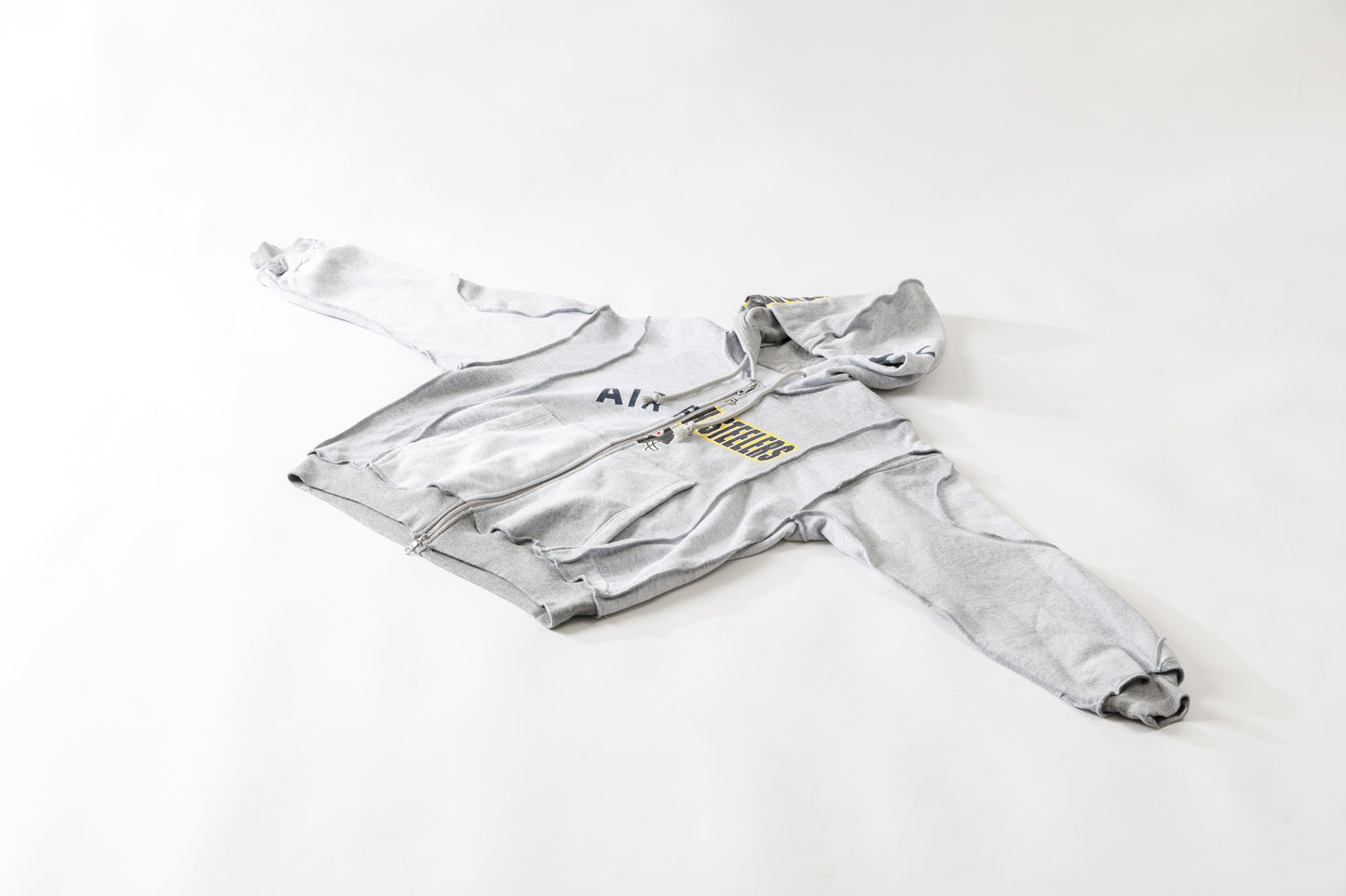 CHANGES CH2017 Remake Zip Hoodie - GRAY