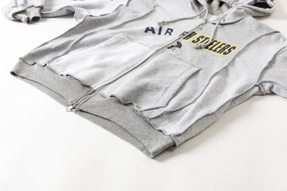 CHANGES CH2017 Remake Zip Hoodie - GRAY