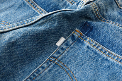 CHANGES CH4083 Remake Denim Pants - INDIGO