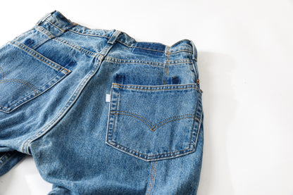 CHANGES CH4083 Remake Denim Pants - INDIGO