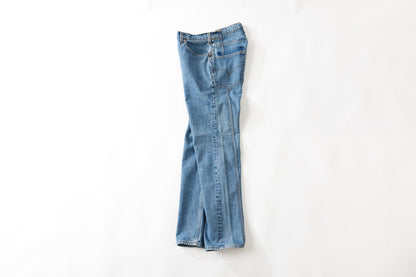 CHANGES CH4083 Remake Denim Pants - INDIGO