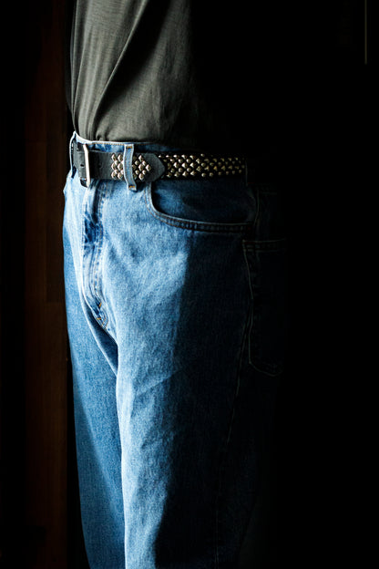 Willow Pants R-012 Studs Belt - Black