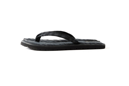 Kamelia shoes Leather suede sandals - Black