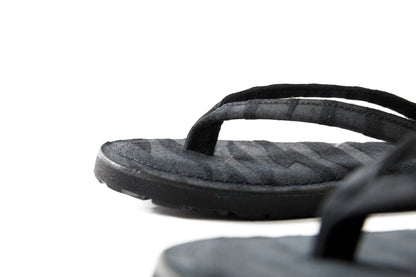 Kamelia shoes Leather suede sandals - Black