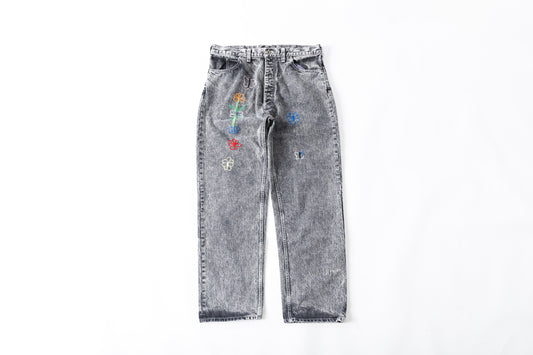 Willow Pants Y-004 "Chemical Black" Exclusive 刺繍モデル