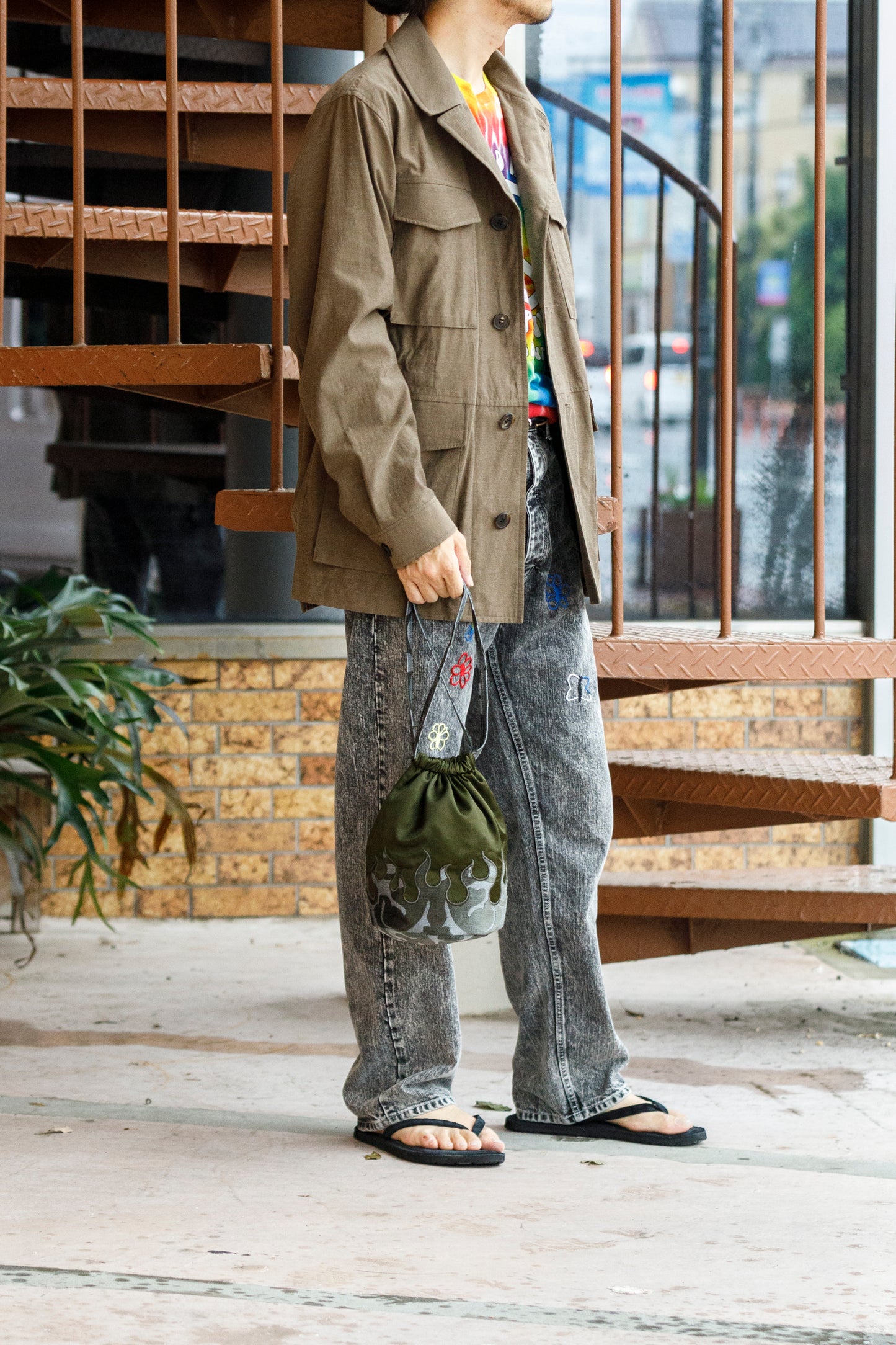 ink FIRE FRAME - Khaki *Exclusive model