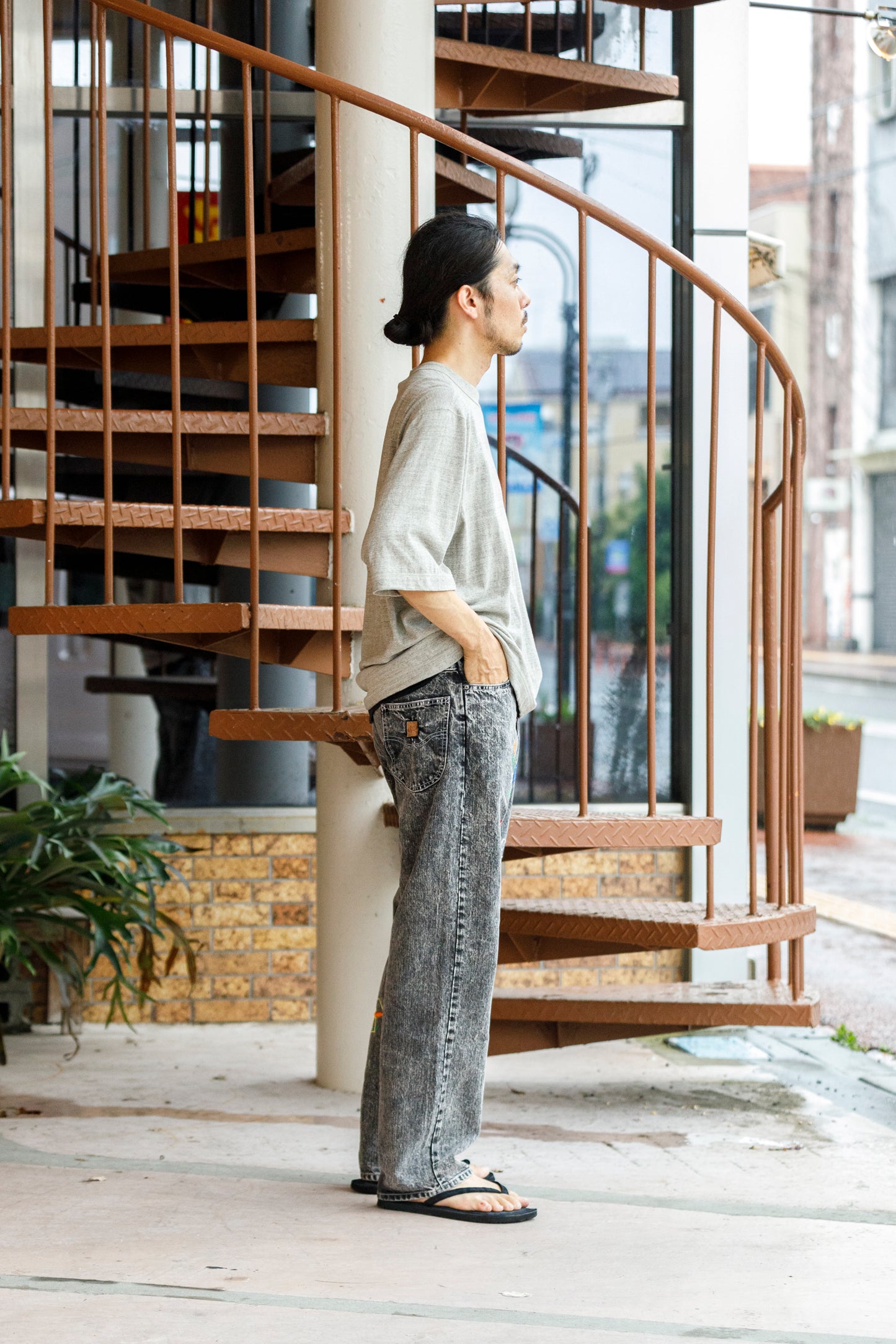 Willow Pants Y-004 "Chemical Black" Exclusive 刺繍モデル