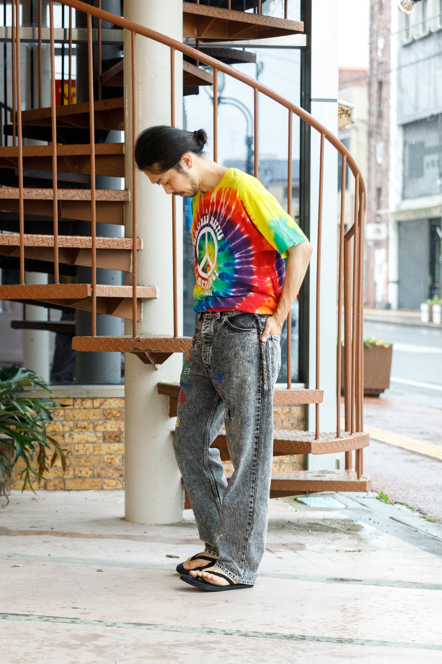 Willow Pants Y-004 "Chemical Black" Exclusive 刺繍モデル
