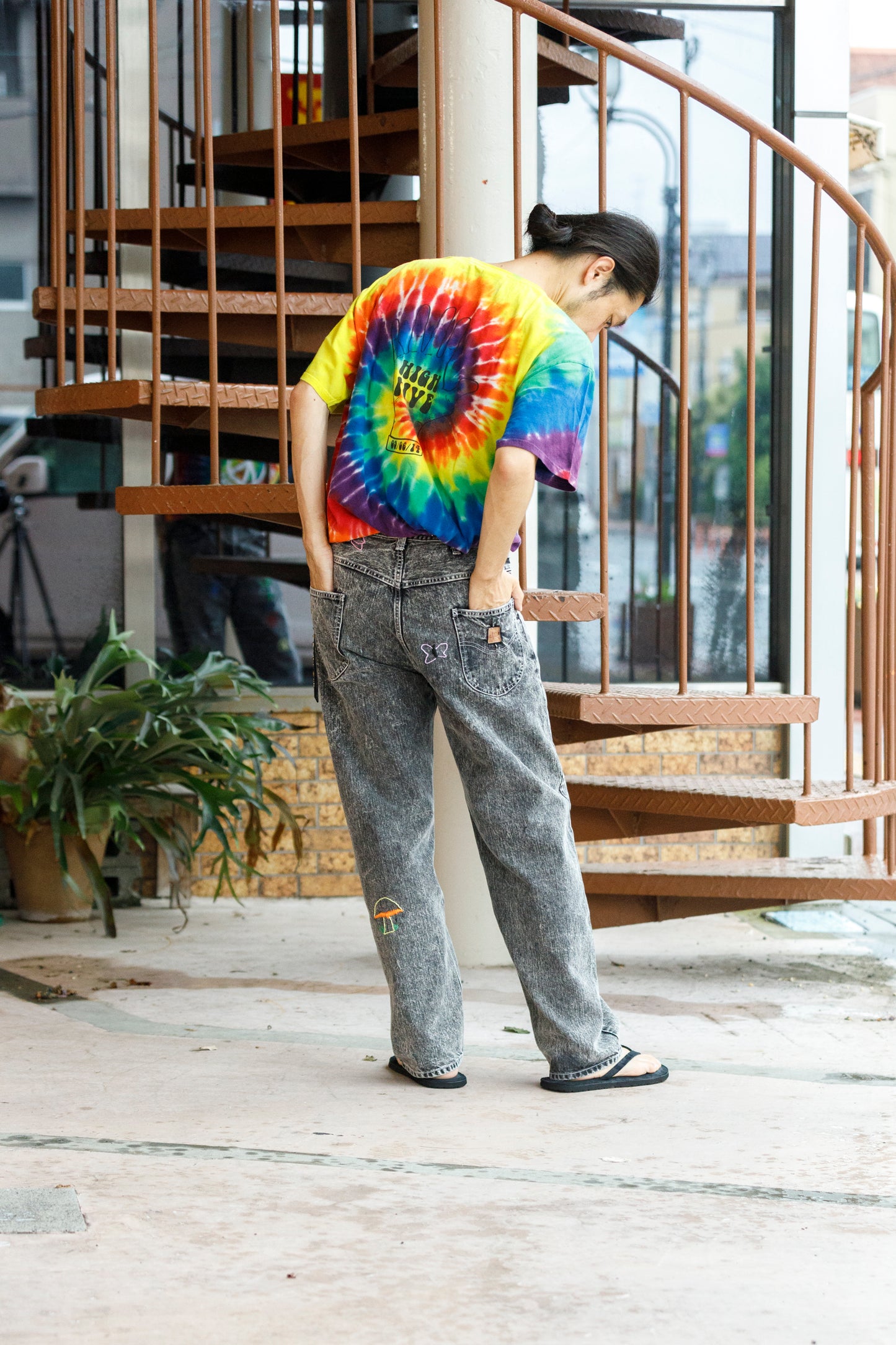 Willow Pants Y-004 "Chemical Black" Exclusive 刺繍モデル