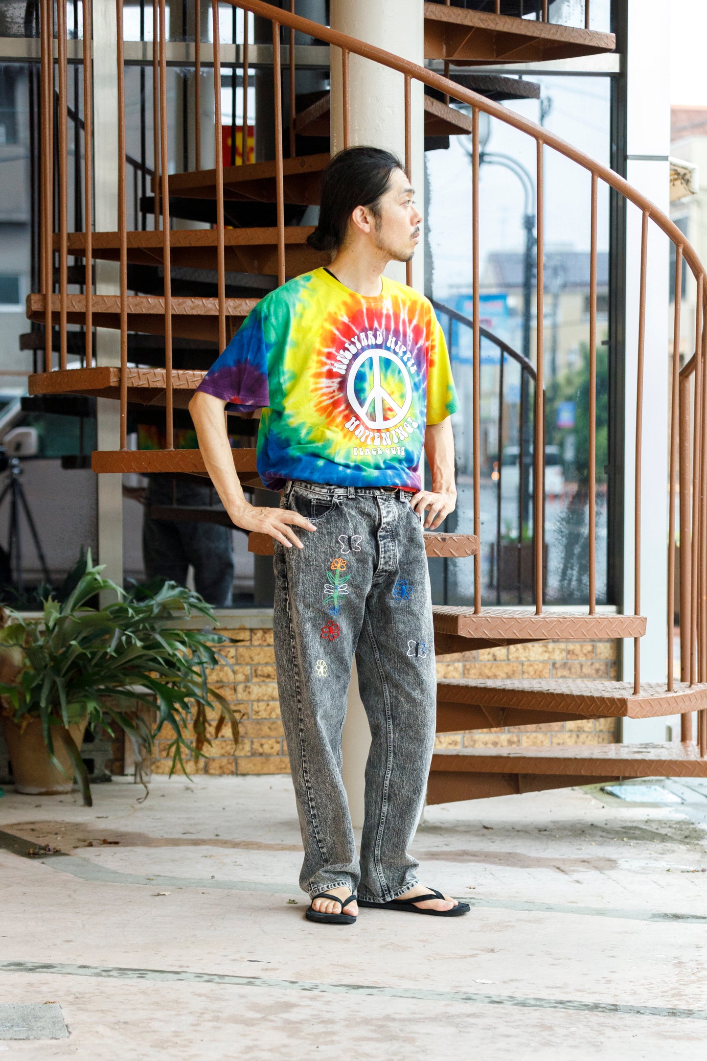Willow Pants Y-004 "Chemical Black" Exclusive 刺繍モデル
