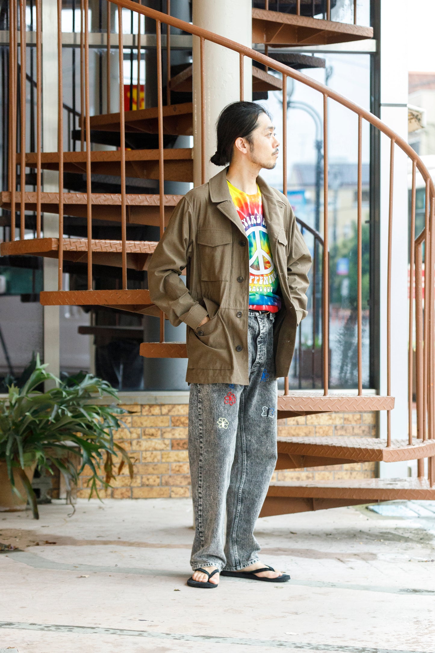 Willow Pants Y-004 "Chemical Black" Exclusive 刺繍モデル