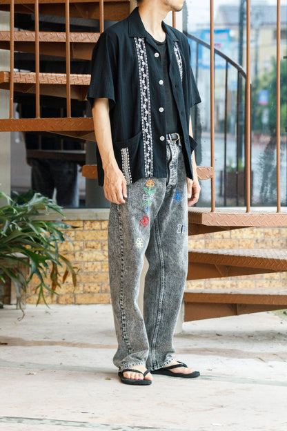 Willow Pants Y-004 "Chemical Black" Exclusive 刺繍モデル