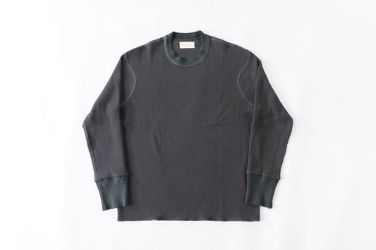 WONDER ROOM WWA-001 "WAFFLE" l/s waffle thermal tee - V gray