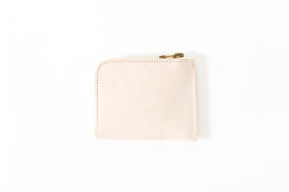 AMIACALVA AK043 CORDOVAN SHORT WALLET - Natural