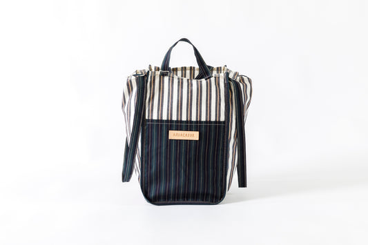 AMIACALVA F130 Eazy bag (M) - STRIPE NAVY