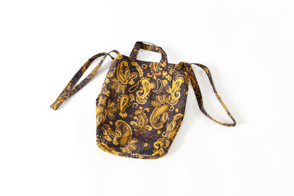AMIACALVA F130 Eazy bag (M) - Paisler CHARCOAL BROWN