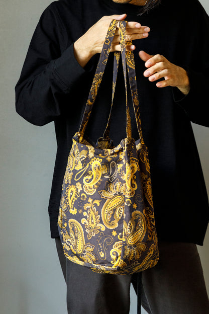 AMIACALVA F130 Eazy bag (M) - Paisler CHARCOAL BROWN