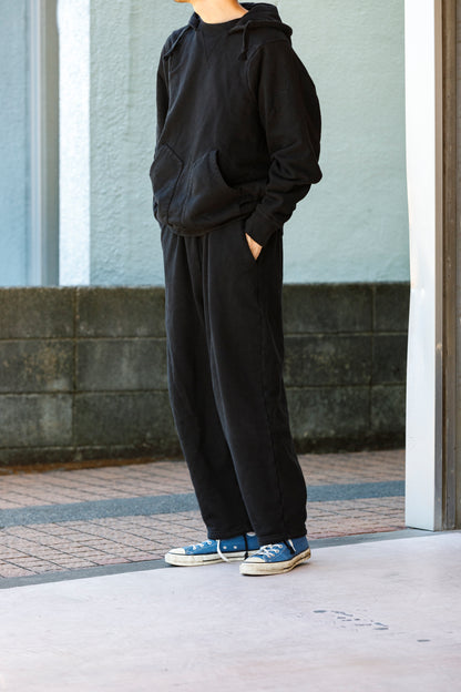 WONDER ROOM WWH-003 "WHALE" Sweat Slacks - Black