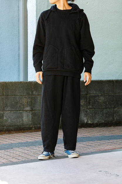 WONDER ROOM WWH-003 "WHALE" Sweat Slacks - Black