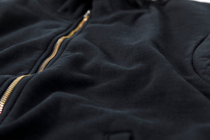 WONDER ROOM WWH-005 "WHALE" Flight Jacket - Black