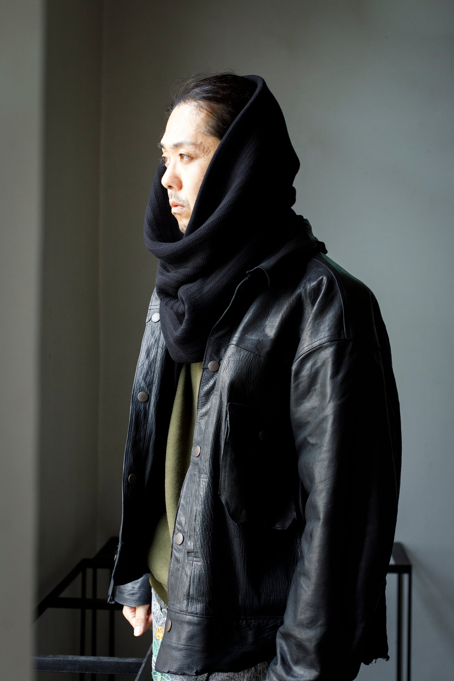 WONDER ROOM WMA-002 "MARS" Neck Warmer - Black