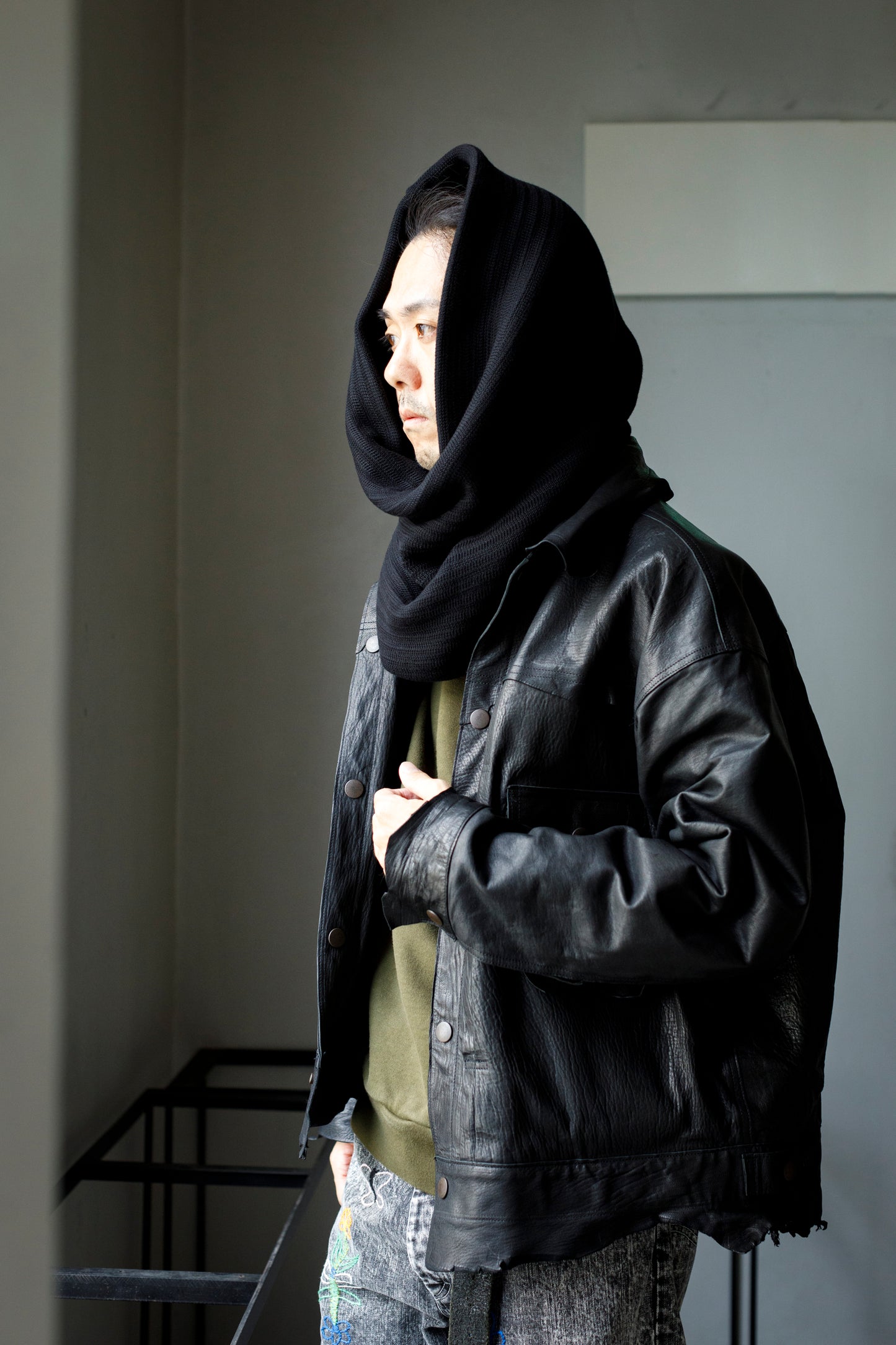 WONDER ROOM WMA-002 "MARS" Neck Warmer - Black