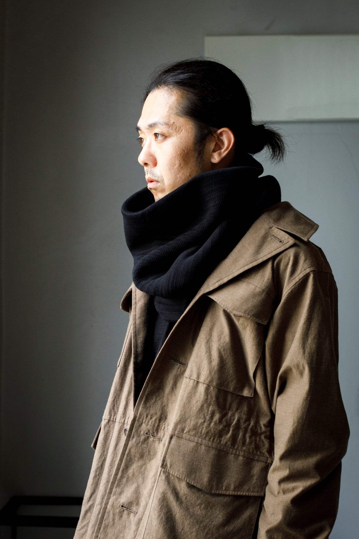 WONDER ROOM WMA-002 "MARS" Neck Warmer - Black