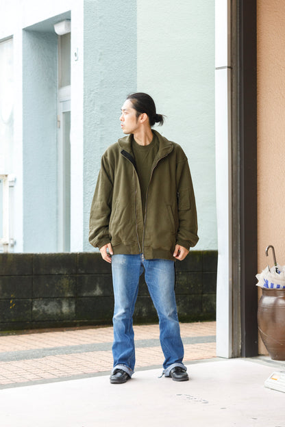 WONDER ROOM WWH-005 "WHALE" Flight Jacket - Olive