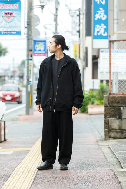WONDER ROOM WWH-005 "WHALE" Flight Jacket - Black