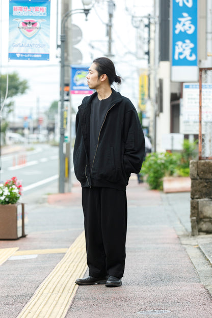 WONDER ROOM WWH-005 "WHALE" Flight Jacket - Black