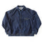 NULABEL / 522-204 URUSHI COATED DENIM TRUCKER JACKET - COAL BLACK