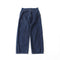 NULABEL /  522-701 URUSHI COATED DENIM TROUSERS - COAL BLACK