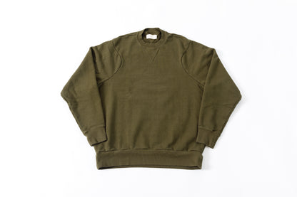 WONDER ROOM WWH-002 "WHALE" Crewneck Sweat - Olive