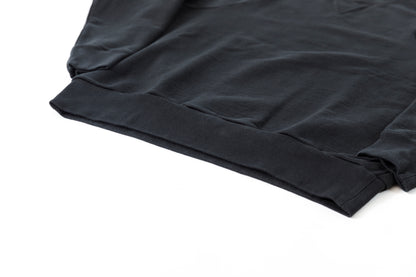 WONDER ROOM WWH-002 "WHALE" Crewneck Sweat - Black