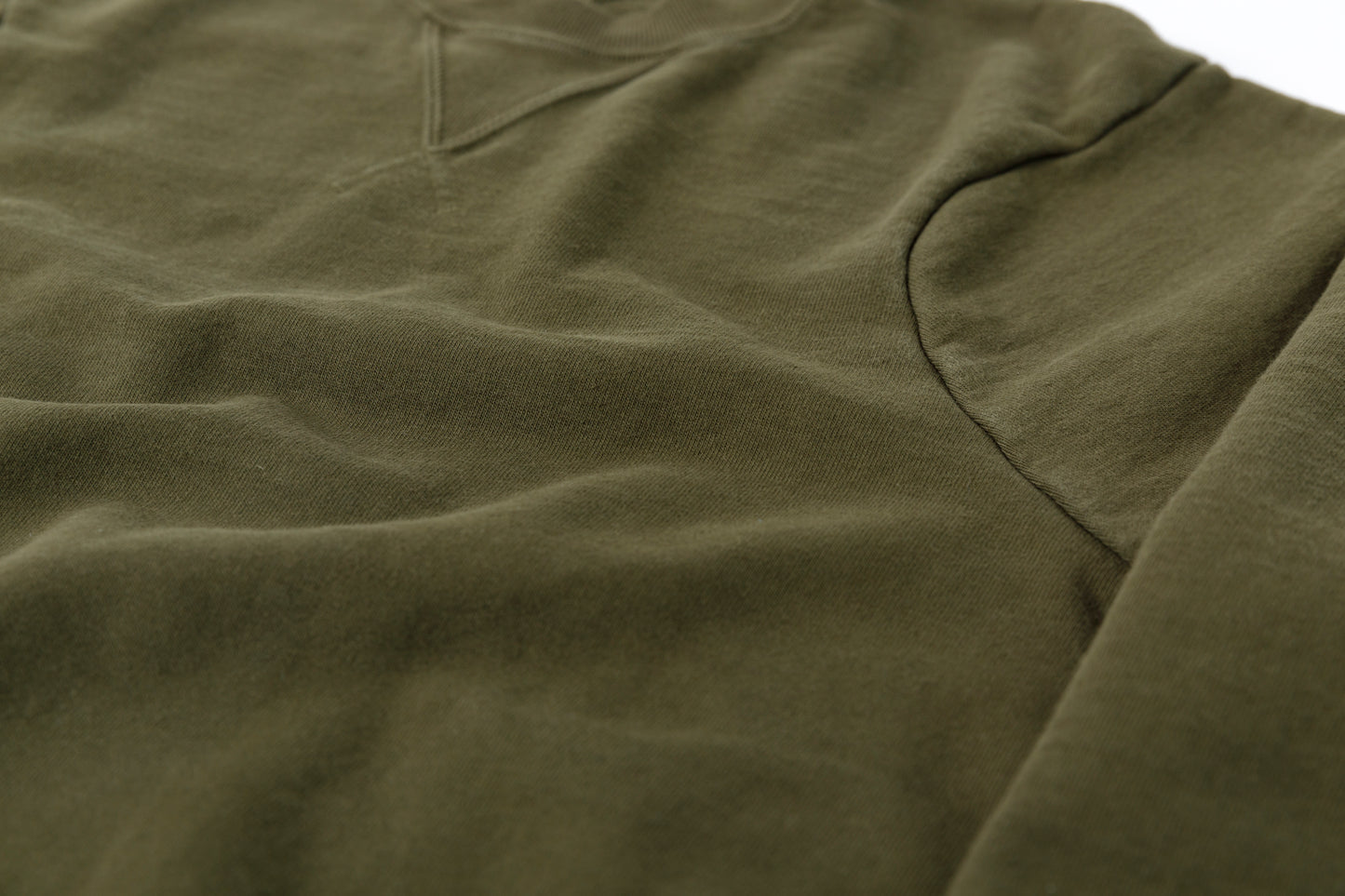 WONDER ROOM WWH-002 "WHALE" Crewneck Sweat - Olive